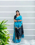 Firozi Butti Banarasi Saree