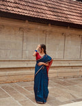 Morpitch Butti Banarasi Saree