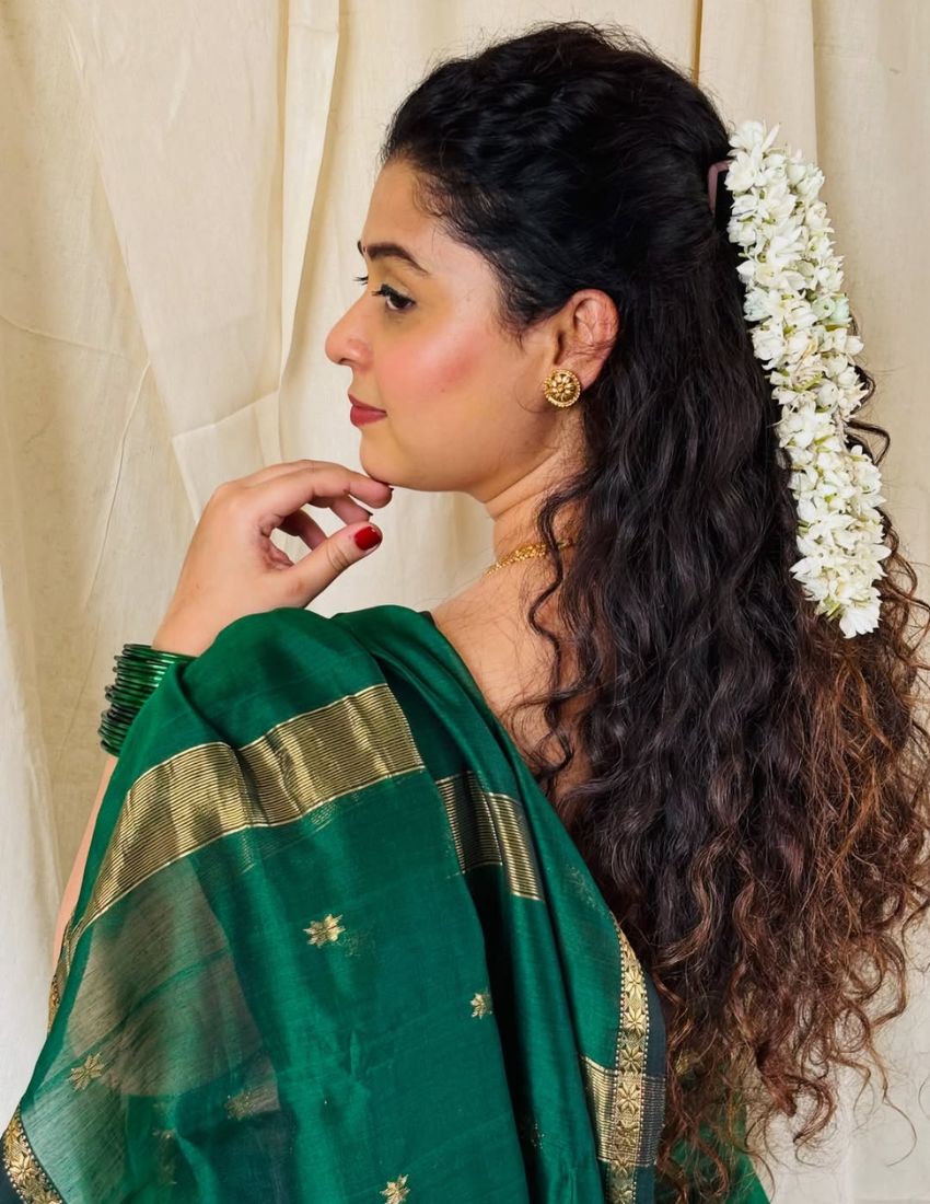 Green Butti Banarasi Saree