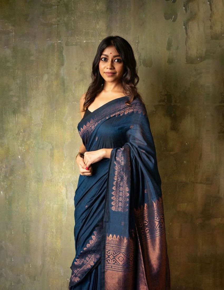 Morpich Heritage Border Saree